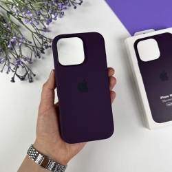 Силіконовий чохол ТОП для iPhone 16 Pro Бордовий (42)