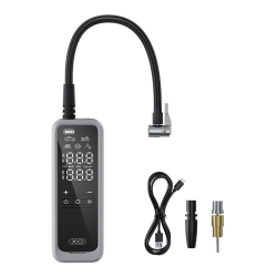 Автомобільний Компресор XO з акумулятором 5000mAh 