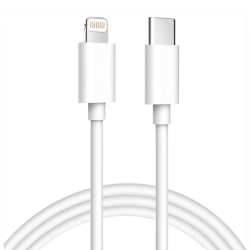 Кабель Onyx USB-C to Lightning (1 m) White