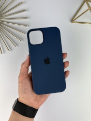 Чохол Silicone Case iPhone 12 / 12 Pro with MagSafe Кобальтовый синий (36)