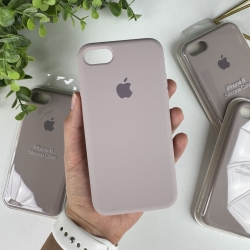 Силіконовий чохол на iPhone 7 / 8 / SE 2020 Full із закритим низом Світло-коричневий (7)