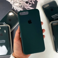 Силіконовий чохол на iPhone 7 Plus / 8 Plus Full із закритим низом Зелений (45)