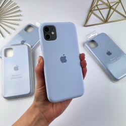 Чохол на Айфон 11 із закритим низом | Case for iPhone 11 Блакитний (5)