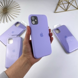 Чехол на Айфон 11 с закрытым низом | Case for iPhone 11 Лавандовый (39)