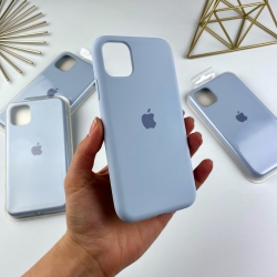 Силіконовий чохол на Айфон 11 Про Макс із закритим низом | iPhone 11 Pro Max Блакитний (5)