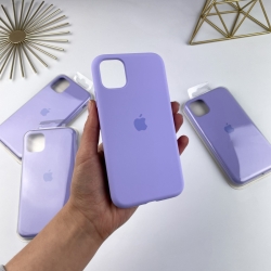 Силіконовий чохол на Айфон 11 Про Макс із закритим низом | iPhone 11 Pro Max Лавандовий (39)