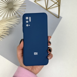 Силіконовий чохол для Xiaomi Poco M3 Pro Синій (20)