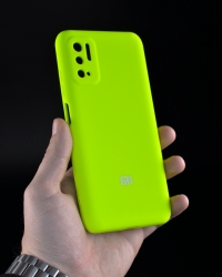Силіконовий чохол для Xiaomi Poco M3 Pro Салатовий (40)