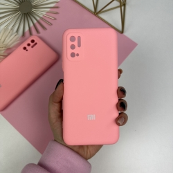 Силіконовий чохол для Xiaomi Poco M3 Pro Рожевий (6)