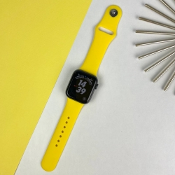Ремінець Apple Watch Band Silicone One-Piece 38 mm / 40 mm Розмір S/M Canary Yellow (50)
