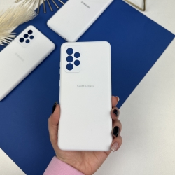 Силиконовый чехол на Samsung A32 4G Белый (9)