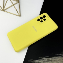 Силиконовый чехол на Samsung A32 4G Лимонный (41)