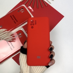 Силіконовий чохол для Xiaomi Redmi Note 10 Червоний (14)