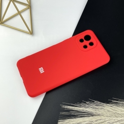 Силіконовий чохол для Xiaomi Mi 11 Lite Червоний (14)