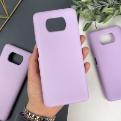 Силіконовий чохол для Xiaomi Poco X3/X3 Pro Лавандовий (39)