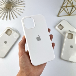 Силіконовий чохол Айфон 12 Про Макс з закритим низом | Case for iPhone 12 Pro Max Білий (9)