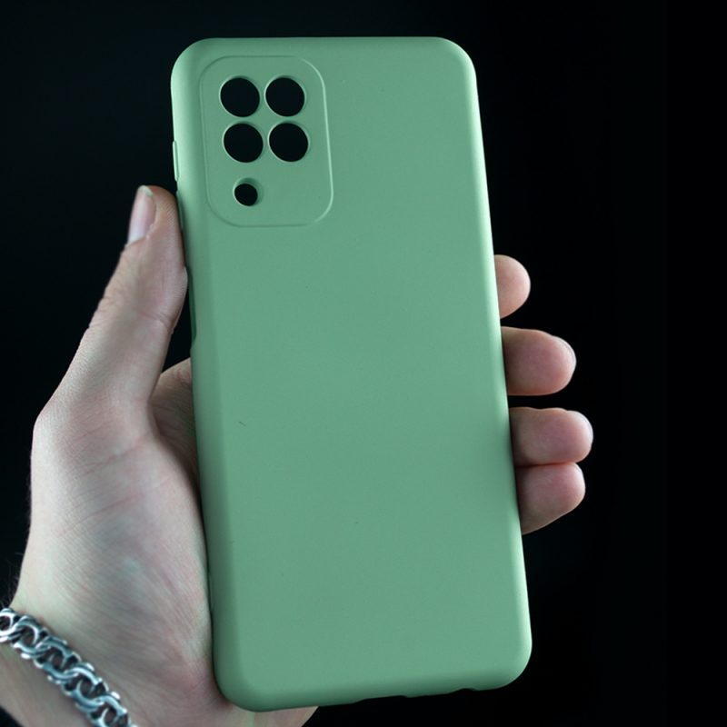 Силиконовый чехол на Samsung A22 4G Мятный (1)