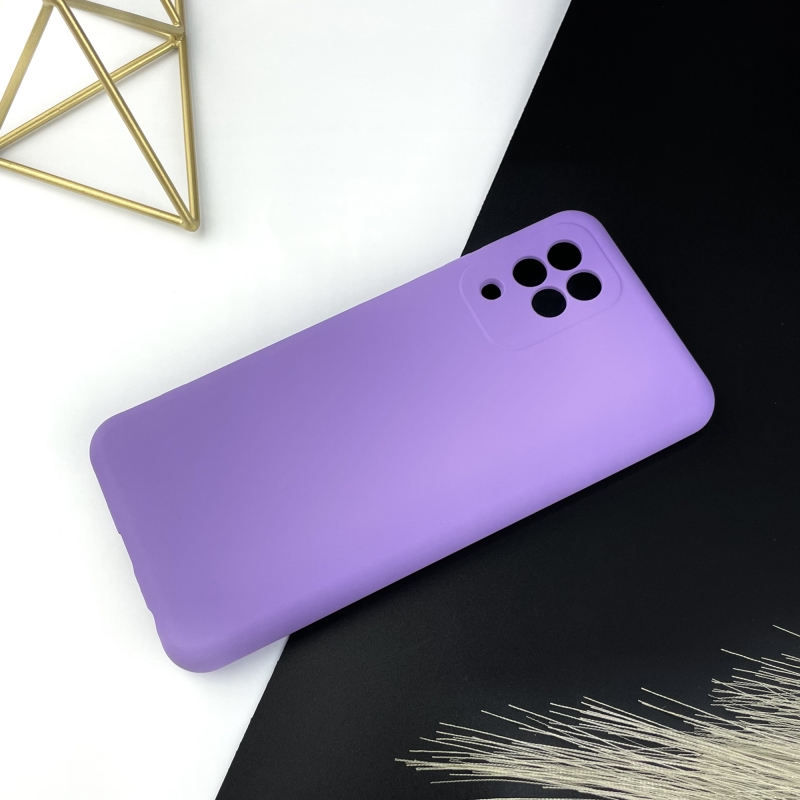 Силиконовый чехол на Samsung A22 4G Лавандовый (39)