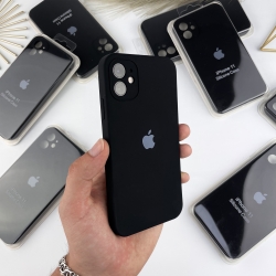 Чохол на iPhone 11 з квадратними бортами. Case for iPhone 11 Чорний (18)