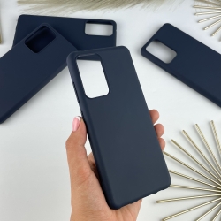 Силіконовий чохол для Samsung Galaxy A52 Темно-синій (8)