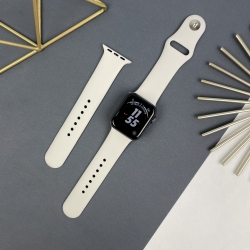 Силіконовий ремінець для Apple Watch 38 mm / 40 mm (S+M) Stone (11)