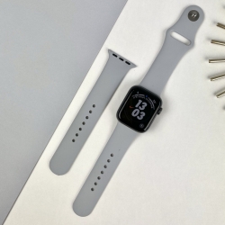 Силіконовий ремінець для Apple Watch 38 mm / 40 mm (S+M) Mist blue (26)