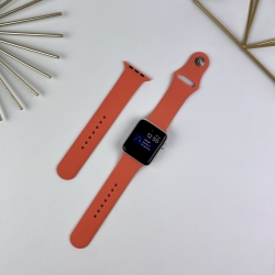 Силіконовий ремінець для Apple Watch 38 mm / 40 mm (S+M) Papaya (49)