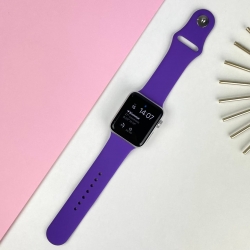 Ремінець Apple Watch Band Silicone One-Piece 42 мм / 44 мм Розмір S/M Grape (43)
