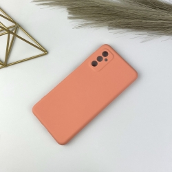 Силіконовий чохол Samsung M52 (SM-M526) Світло-оранжевий (27)