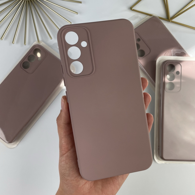 Силиконовый чехол на Samsung A54 5G Бежевый (19)