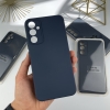 Силиконовый чехол на Samsung A34 5G Темно-синий (8)