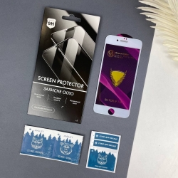 Захисне скло 5D Full для Apple iPhone 7 / iPhone 8 / iPhone SE 2020 Speaker protection Білий