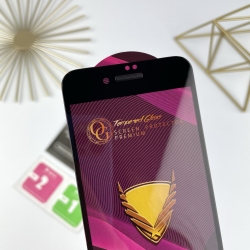 Захисне скло 5D Full для Apple iPhone 7 / iPhone 8 / iPhone SE 2020 Speaker protection Чорний