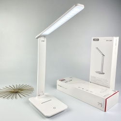 Настільна Led лампа з Акумулятором та зарядкою від USB Білий
