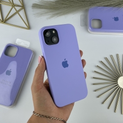 Силіконовий чохол на Айфон 13 Міні із закритим низом | iPhone 13 Mini Лавандовий (39)