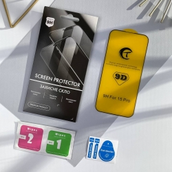 Захисне скло 5D Full Defense для Apple iPhone 15 Pro 