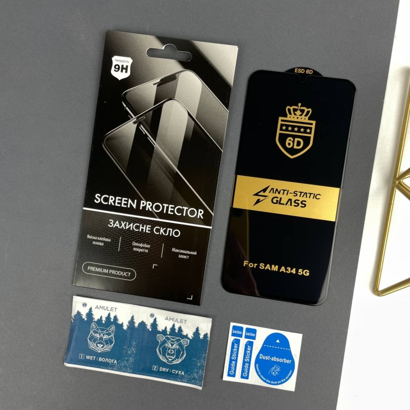 Захисне скло 5D для Samsung A34 5G 