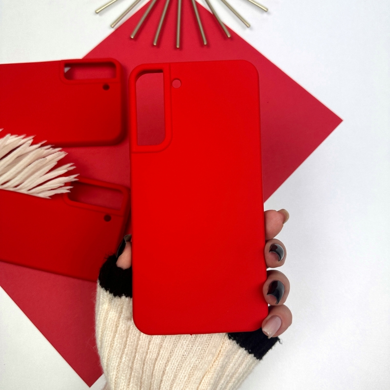 Силіконовий чохол Samsung Galaxy S22 Plus Червоний (14)