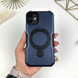 Протиударний чохол для iPhone 11 Темно-синій (8)