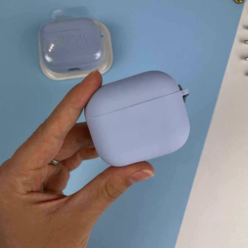 Силиконовый чехол для AirPods 3 Голубой (5)