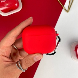 Силіконовий чохол для AirPods 3 Червоний (14)