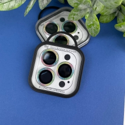 Захисні лінзи для камер iPhone 14 Pro / 14 Pro Max Rainbow glitter