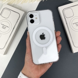 Прозорий Чохол Clear Case на iPhone на Айфон 12 / 12 Pro with Magsafe 