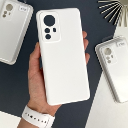 Силіконовий чохол Case для Xiaomi 12 Pro Білий (9)