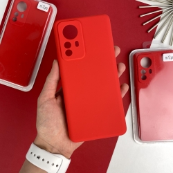 Силіконовий чохол Case для Xiaomi 12 Pro Червоний (14)