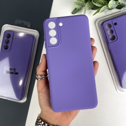 Силіконовий чохол Samsung Galaxy S21 FE Лавандовий (39)