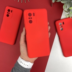 Чохол Full Case для Xiaomi POCO F3 Червоний (14) без лого