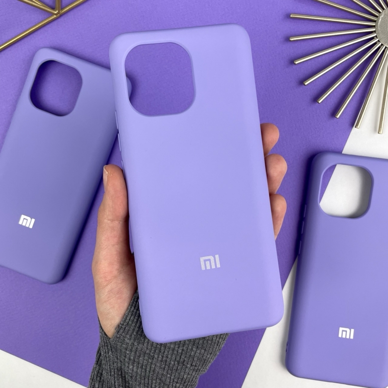 Силиконовый чехол для Xiaomi Mi 11 Лавандовый (39)