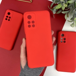 Силіконовий чохол для Xiaomi Poco M4 Pro 5G Червоний (14)