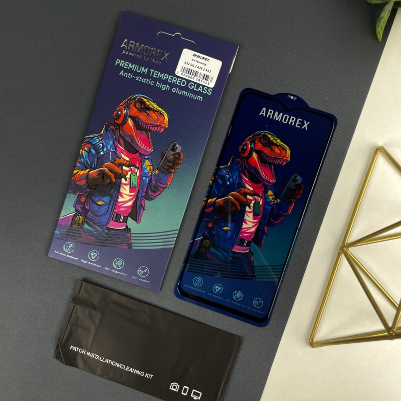 Захисне скло 5D Full для Samsung A12 